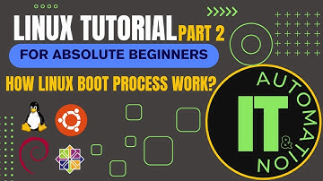Linux Tutorial for Absolute Beginners - Part 2 | Linux Boot Process Step by Step