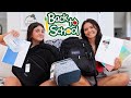 BACK TO SCHOOL SUPPLIES HAUL 2021! WHAT WE GOT FOR SCHOOL! EMMA AND ELLIE