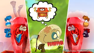 Rayman Origins - All Tricky Treasure Levels (Skull Teeth) [4K 60FPS]