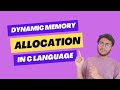 Dynamic Memory Allocation In C Language | Episode-16 | C Language Tutorial In Telugu | @SriVick67