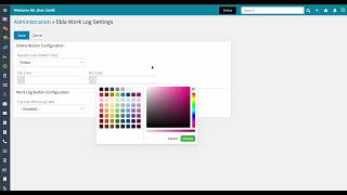 Eblasoft |Ebla Work Log Module for Espocrm (OLD VERSION)