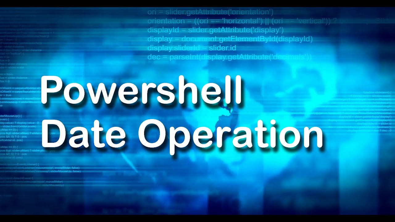 Update New Date and Time Operation in PowerShell | PowerShell Tutorial