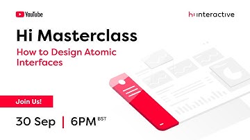 How to Design Atomic Interfaces - Hi Masterclass #3