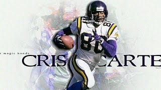 Cris Carter (All He does is CATCH Touchdowns) career highlights part 1
