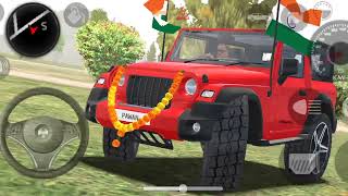 Dollar song modified Mahindra Thar Indian car #games video ✨