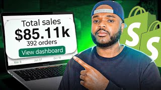 SHOPIFY TUTORIAL FOR BEGINNERS 2023 | StepByStep (Dropshipping ECommerce)