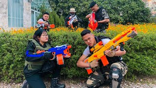 The War of Mercenaries  | Squad Spiderman SEAL X Nerf Batlle Gun Fight