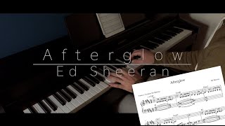 Afterglow (@EdSheeran) [Piano Cover + Sheet Music] - Carmine De Martino