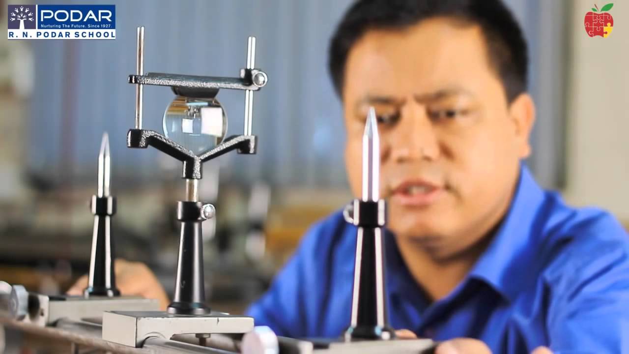 Class XII Physics Lab Focal length of convex lens YouTube