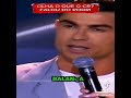 Cristiano ronaldo mandou a Real