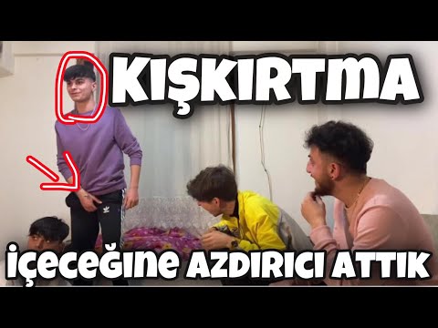 Arkadaşıma KIŞKIRTMA! (İÇECEĞİNE AZDIRICI ATTIK)