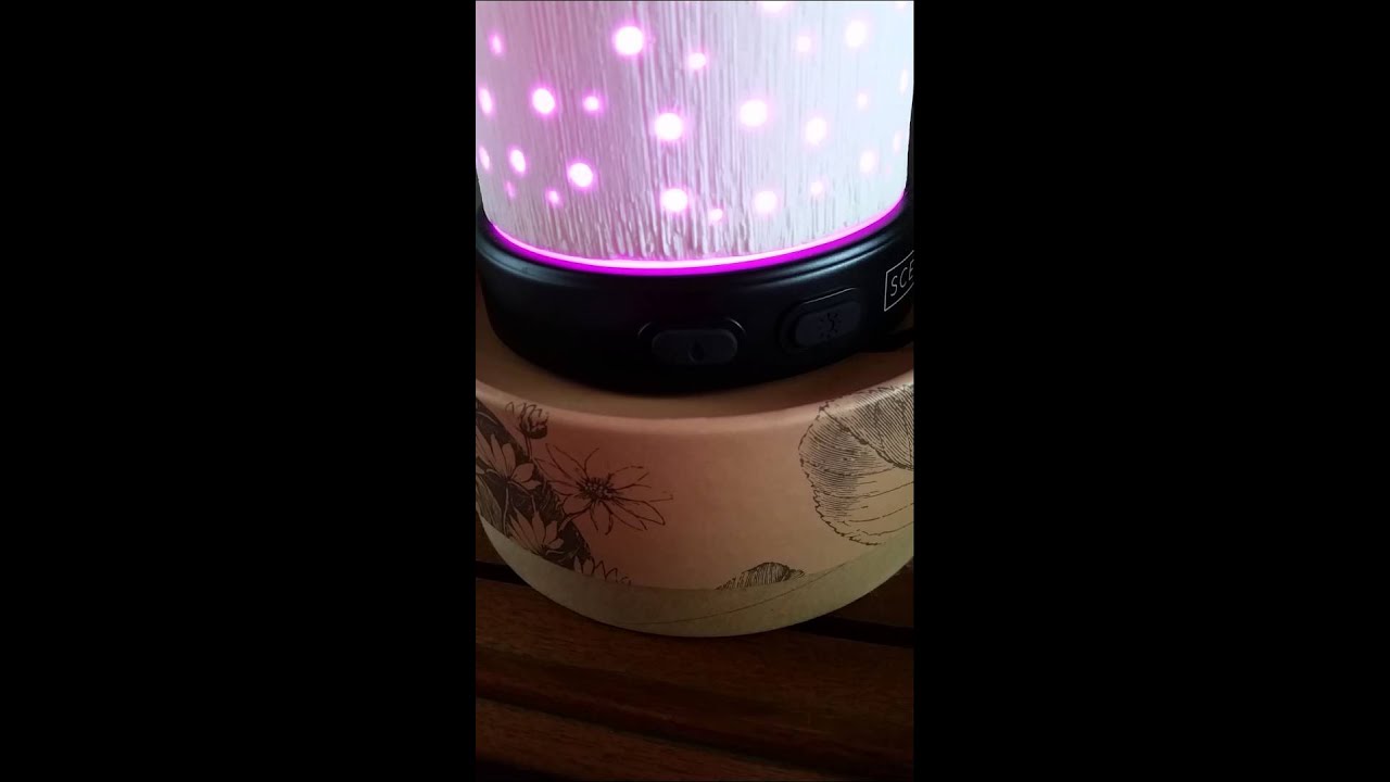 How to use the Scentsy Diffuser settings YouTube