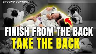 Back Take to Choke: Controlling and Finishing from the Back