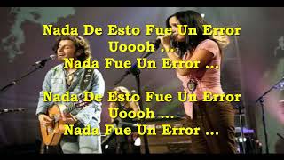 Coti y Julieta Venegas - Nada fue un Error