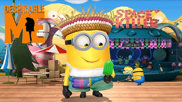 Despicable Me Minion rush Island Hopper minions GOLDEN costume gameplay android ios