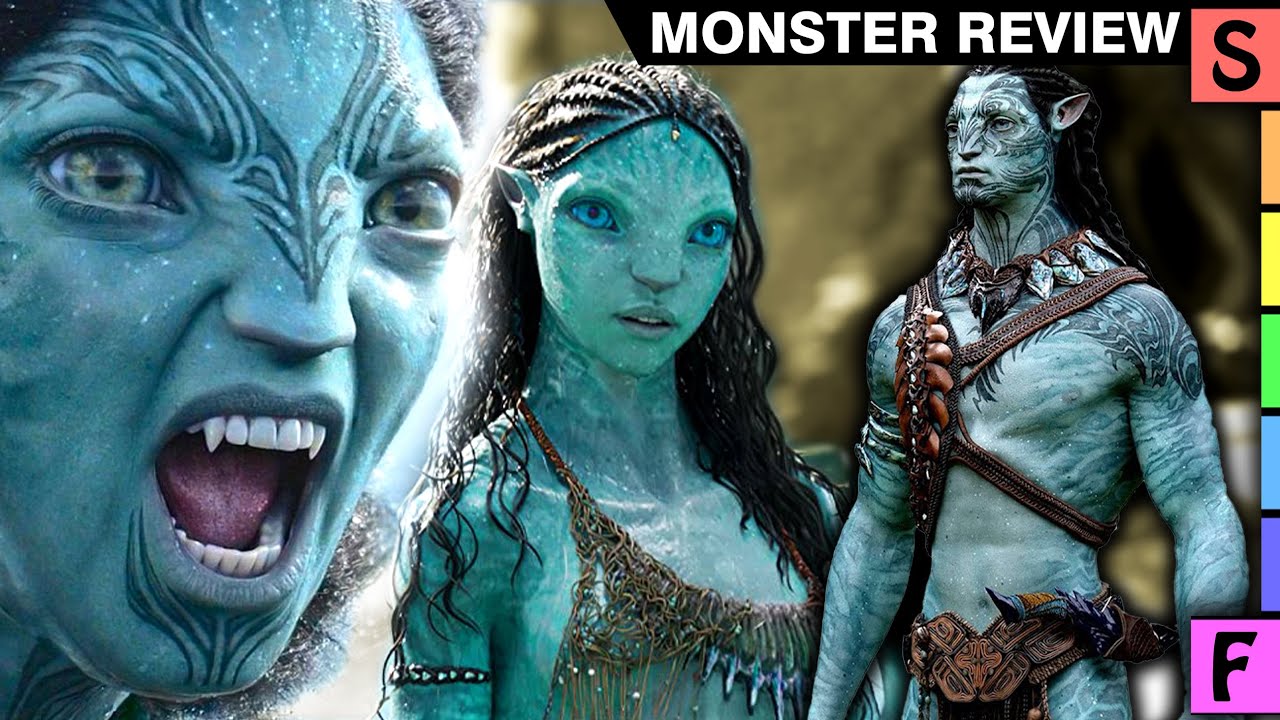 Metkayina Na'vi, The Best Science Fiction Movie Monsters? YouTube
