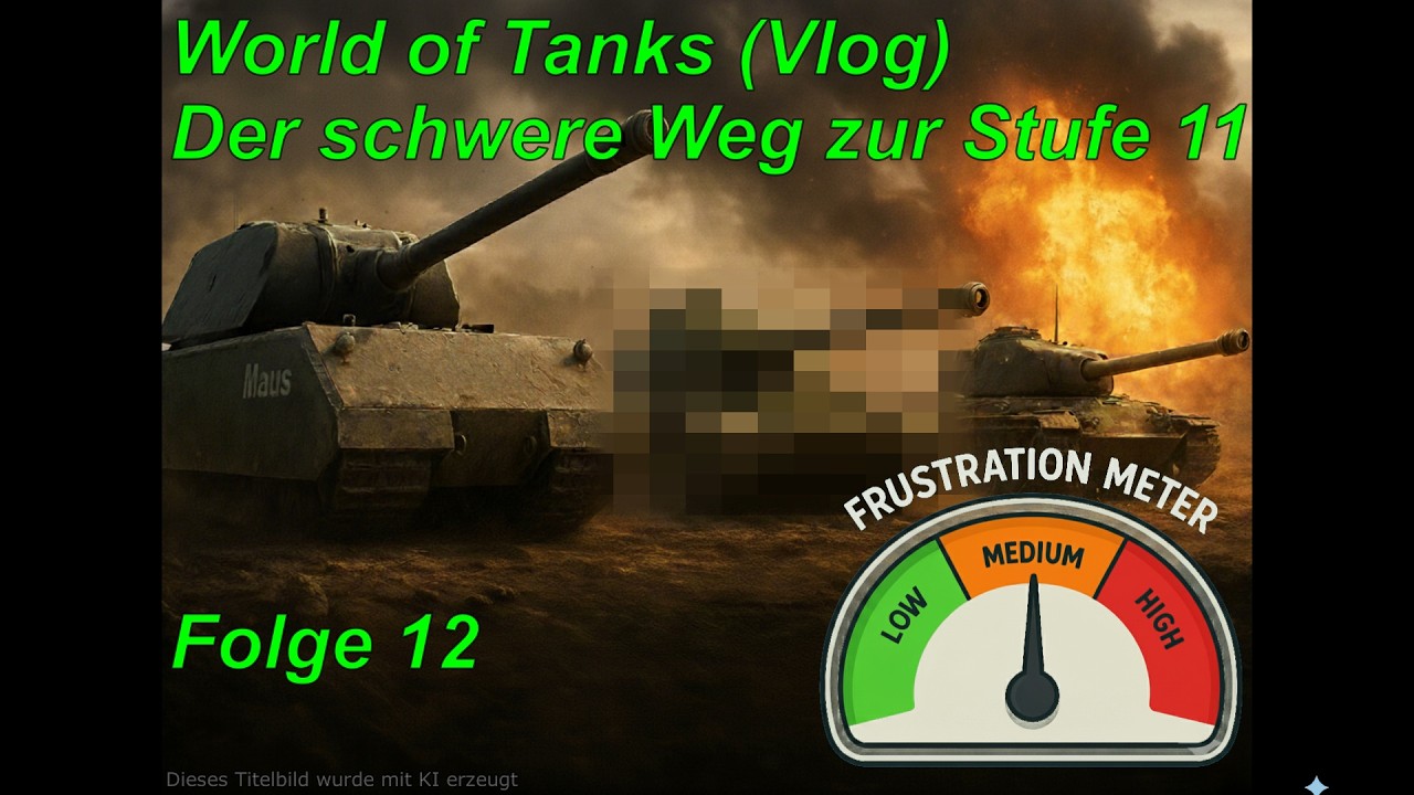 WoT - Der schwere Weg zur Stufe 11 #012  (Vlog)