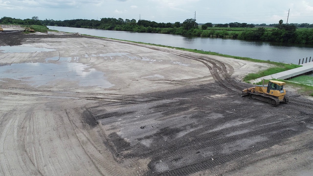 Indiantown, Florida Marina Flyover 1 YouTube