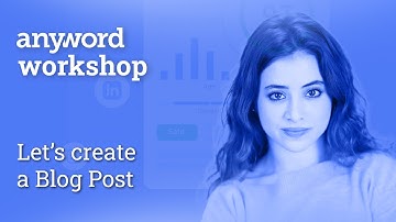 Anyword Workshop: Let