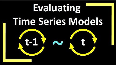 Evaluating Time Series Models : Time Series Talk