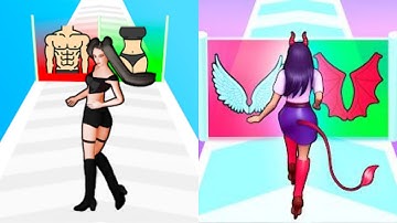 Build A Queen VS Queens Race - Gameplay Mobile Game Walkthrough Android Ios Gaming All Levels