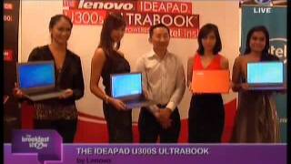 NTV7 - The Breakfast Show - The Ideapad U300S ultrabook by Lenovo
