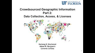 Crowdsourced Geographic Information Part 2: Data Collection, Access, & Licenses screenshot 2