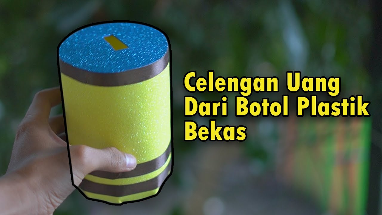 How to Recycle Plastic Bottles, Create a place to save money from used