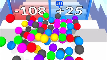 BALLS ON STAIRS 🔵🟡- All Levels Gameplay Android, iOS v.45