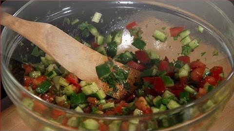 Israeli Salad  - Mad Hungry with Lucinda Scala Quinn