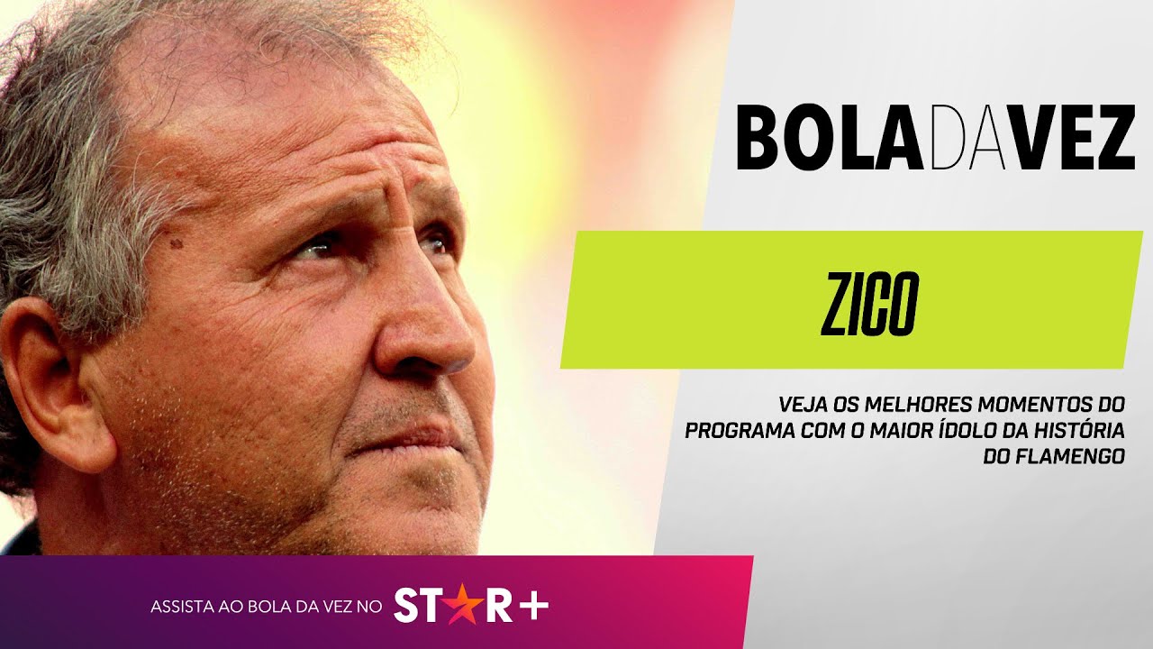 ARRASCAETA OU MICHAEL? MENSAGEM PARA ANDREAS E MAIS! Zico, ídolo do Flamengo, é o Bola da Vez