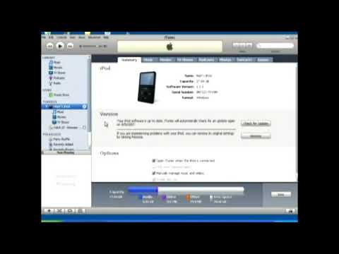 How to Sync Your iPod to iTunes