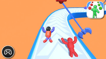 Rope Man Run - Gameplay Walkthrough Part 87 - Racing Game Levels To Play (iOS, Android)