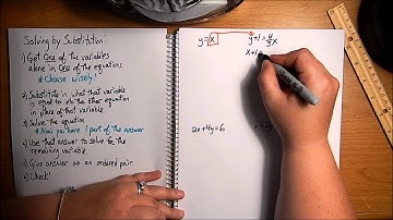 Solving Systems of Equations by Substitution