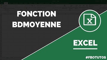 Fonction BDMOYENNE - Utiliser des critères de sélection pour trouver la moyenne dans EXCEL