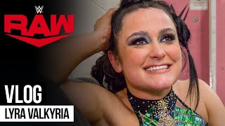 Inside Look At Lyra Valkyrias First Day As A Raw Superstar Wwe Raw Vlog