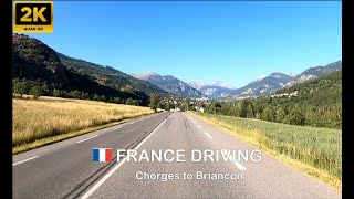 #17 Scenic  France to  Italy driving  part 1:  Chorges to Briançon along the Durance River