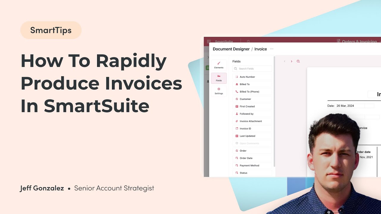 Rapidly Produce Invoices with Document Designer