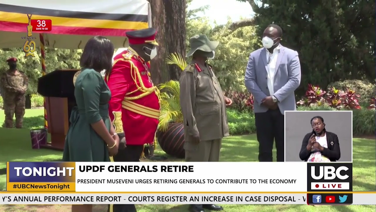 UPDF Generals retire