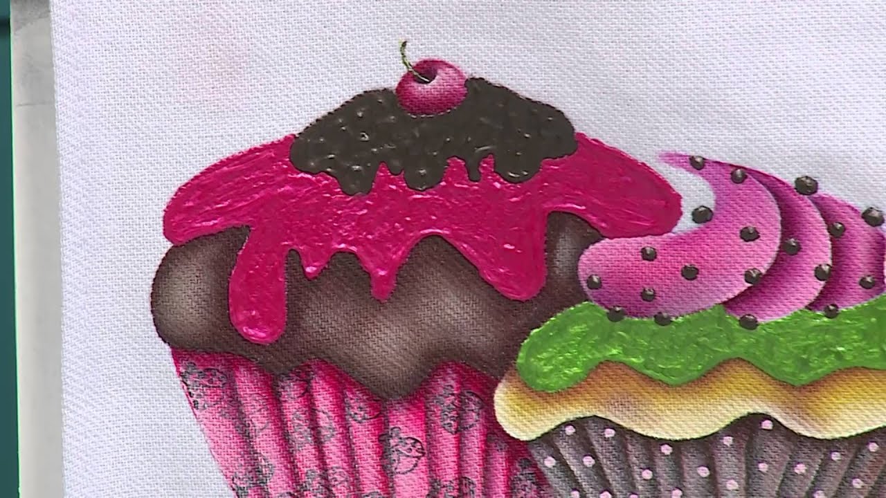 Acrilex - Artesanato - Pintura em tecido com Dimensional Relevo 3D