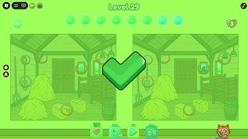 Tutorial 545: Spot the Differences on Roblox level 29 (Roblox 10.29)