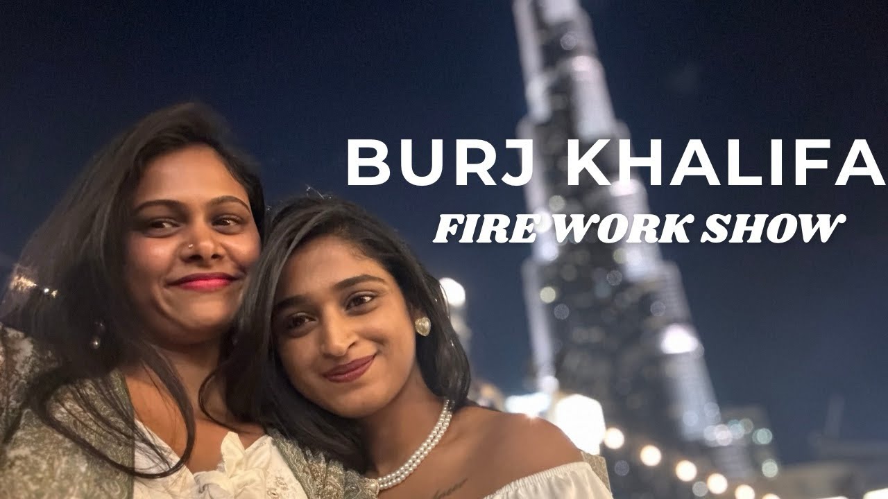 Burj Khalifa Fireworks & Dubai Fountain Show 2026 | Magical Night in Dubai ✨🔥