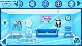 Ice Princess Doll House Games - Dream Winter Princess Home screenshot 4