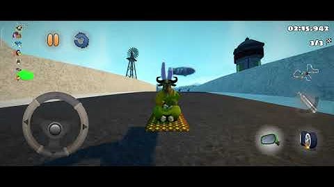 SuperTuxKart 1.4 "RT5 Lime Windland" (Reverse)