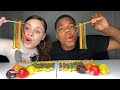 ASMR TIKTOK JELLY FRUIT, JELLY NOODLES, NERD ROPE RACE (EATING SOUNDS)