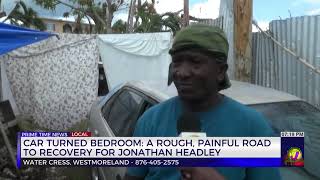 Car Overturned Bedroom: A Rough, Painful Road To Recovery For Johnathan Headley | TVJ News