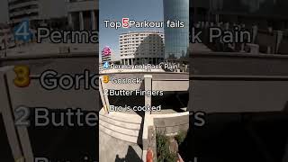 Top 5 Parkour Fails