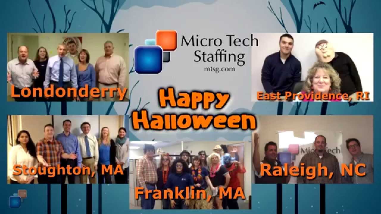Happy Halloween from Micro Tech Staffing YouTube