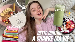 LA ROUTINE QUI A CHANGE MA VIE (journaling, manifestation, cleaning...)