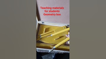 Teaching materials for students#motivationlines geometry box#shortvideo